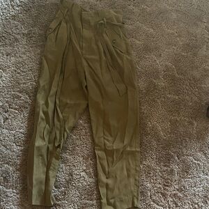H&M Women's Olive Green Trousers